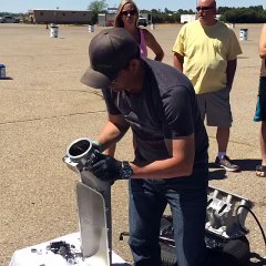 Clay Forrester's Intake Top Swap Drag Weekend West 2016