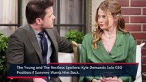 The Young and The Restless Spoilers_ Summer's Dilemma- Kyle's Ultimatum for a Pr