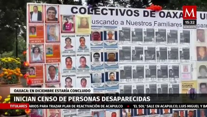 Da inicio el censo oficial de desaparecidos en Oaxaca