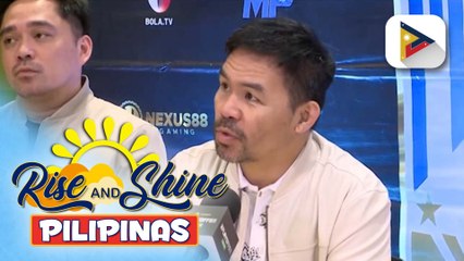 'People's Champ' Pacquiao, bumisita sa MPBL playoffs