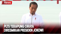 Presiden Jokowi  Resmikan PLTS Cirata, Terbesar di Asia Tenggara