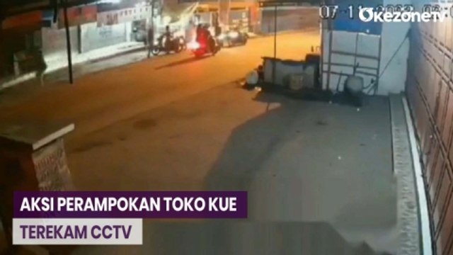 Sekelompok Pemuda dengan Sajam Rampok Toko Kue di Tangerang
