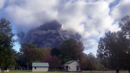 Fire torches rural Texas chemical distribution plant