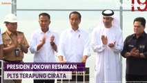 Resmikan PLTS Cirata, Jokowi: Ini Pembangkit Listrik Tenaga Surya Terbesar di Asia Tenggara