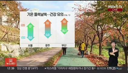 [날씨] 오늘 흐리고 오후부터 곳곳 비…추위 잠시 주춤