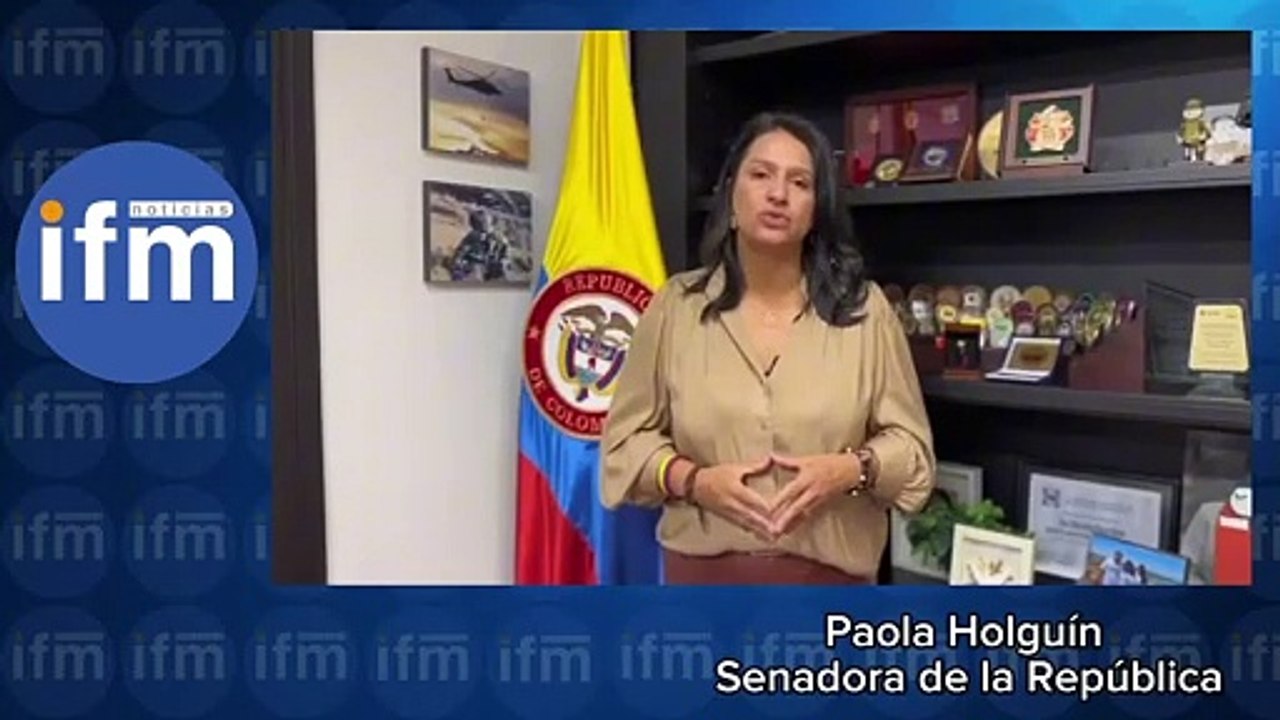 Senadora Paola Holguín critica encuentro de Petro con gobernadores