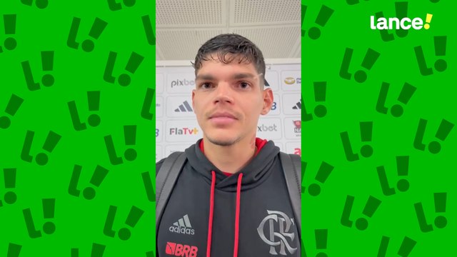 Ayrton Lucas lateral do Flamengo