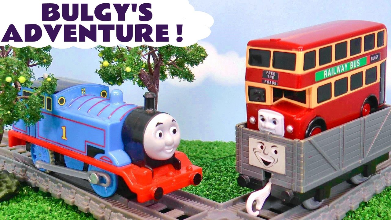 Bulgy The Bus Troublesome Truck Toy Train Story with Thomas Trains for Kids