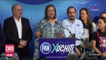 Xóchitl Gálvez se registró como precandidata presidencial del PAN