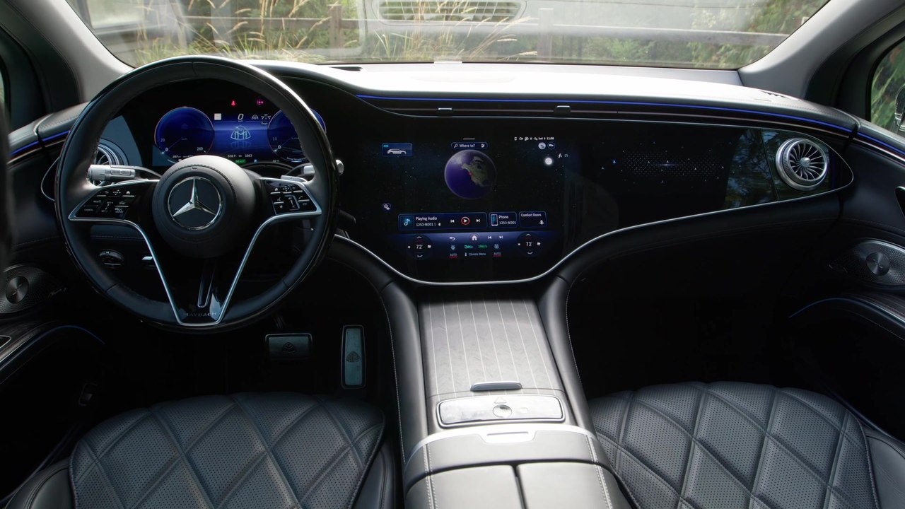 Mercedes-Maybach EQS 680 SUV Night Series Interior Design