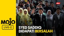 Seleweng dana ARMADA, Syed Saddiq dihukum penjara tujuh tahun, denda RM10 juta, dua sebatan