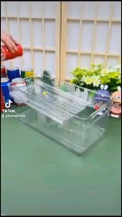 rangement de boissons autoroulant