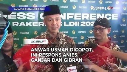Anwar Usman Dicopot dari Ketua MK, Ini Respons Anies, Ganjar dan Gibran