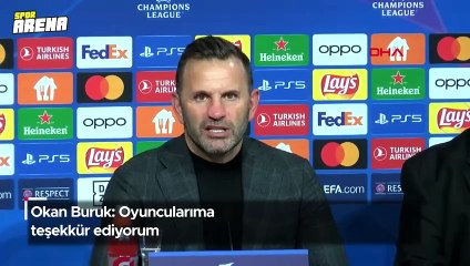 Okan Buruk: Oyuncularıma teşekkür ediyorum