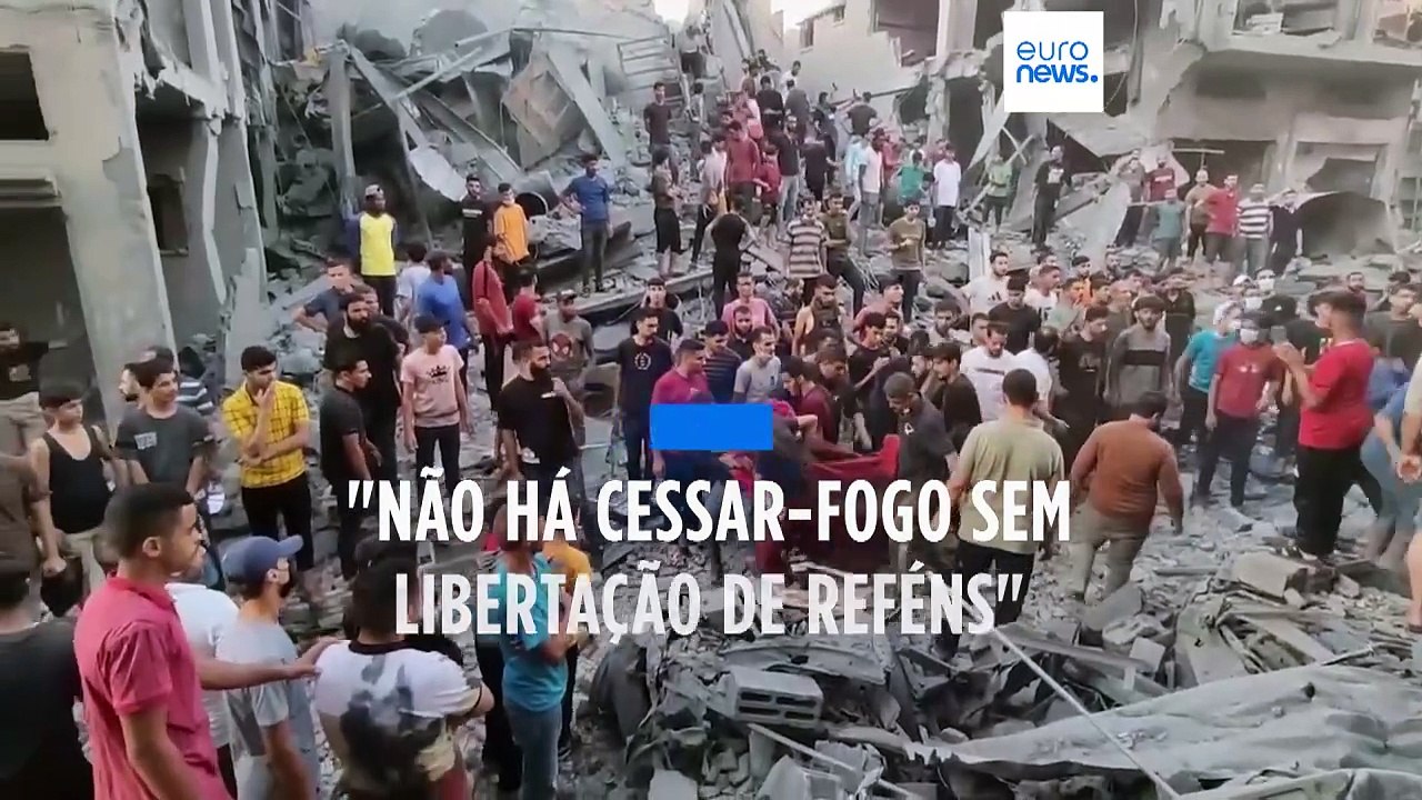 Netanyahu insiste: "não há cessar-fogo sem libertação de reféns"