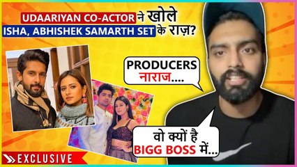 Abhishek and Isha's Udaariyaan Co Actor Virsa Shocking Revelation About breakup, Fight and On Set Relationship