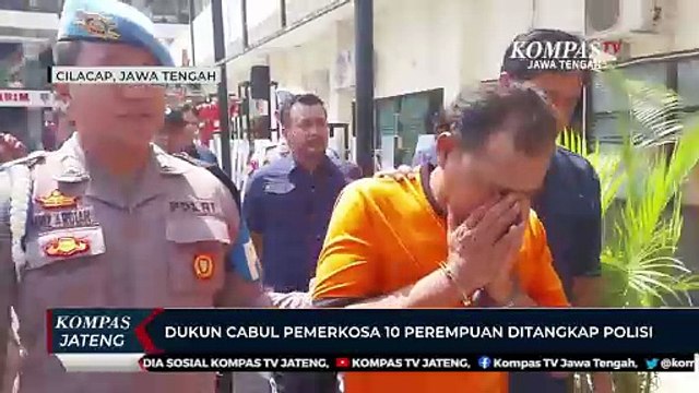 Dukun Cabul Pemerkosa 10 Perempuan Ditangkap Polisi