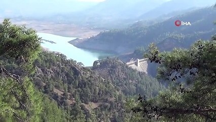 Kemer Barajı'nda su seviyesi alarm veriyor