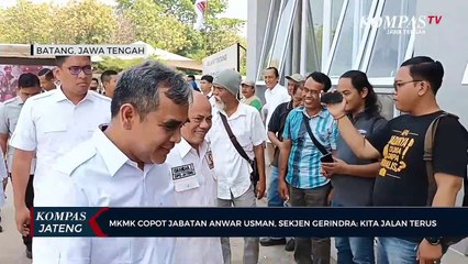 MKMK Copot Jabatan Anwar Usman, Sekjen Gerindra: Kita Jalan Terus