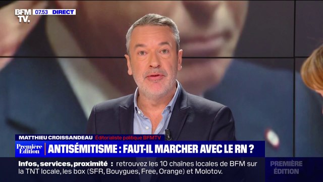 ÉDITO - Marche contre l'antisémitisme: C'est à Marine Le Pen et aux siens de se sentir gênés, pas aux autres