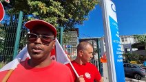 Gabriel Mélade secrétaire général CGTR santé explique la mobilisation des syndicats du CHU