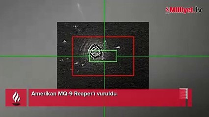 Gazze'deki savaşta son dakika! ABD MQ-9 Reaper'ı vuruldu, Orta Doğu'yu karıştıran şok görüntü