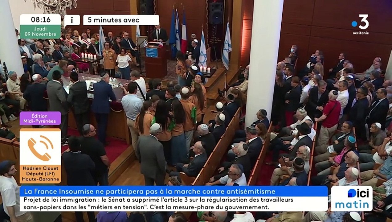 Hadrien Clouet député LFI de la première  circonscription de Haute-Garonne