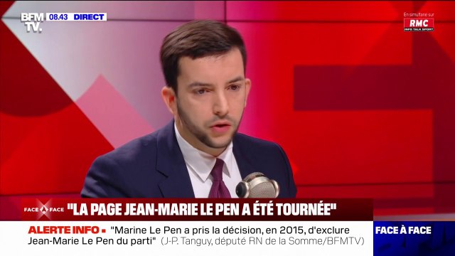 Jean-Philippe Tanguy, député RN: Emmanuel Macron devrait être à la marche contre l'antisémitisme