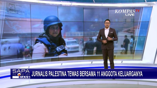 Rumah Jadi Target Serangan Israel, Jurnalis Asal Palestina Tewas Bersama 11 Anggota Keluarganya