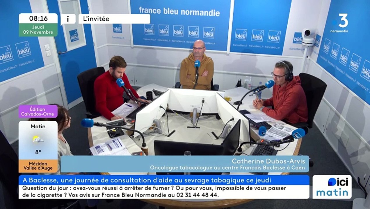 Catherine DUBOS-ARVIS, oncologue-tabacologue au centre François Baclesse à Caen