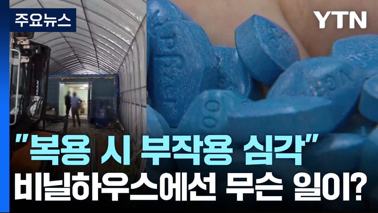 비닐하우스에서 찍어낸 '가짜 비아그라'...부작용 심각! / YTN