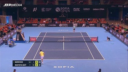 Fabian Marozsan win over Roberto Bautista-Agut at the 2023 Sofia Open