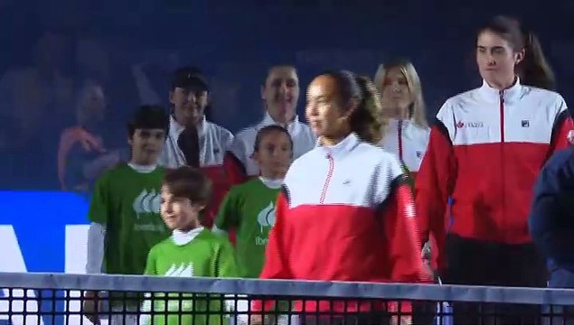 Canada 3-0 win over Spain at the 2023 Billie Jean King Cup Finals