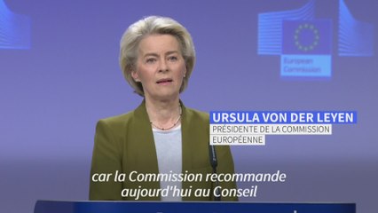 Bruxelles recommande d'ouvrir les négociations d'adhésion à l'UE avec l'Ukraine et la Moldavie