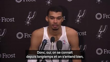 Spurs - Wembanyama : "Mon équipe, c'est le PSG !"