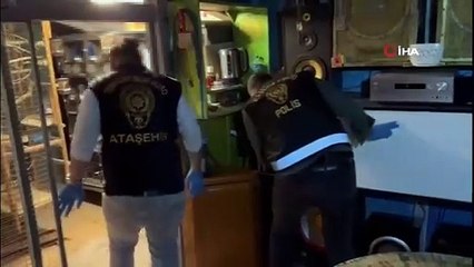 Ataşehir'de Uyuşturucu Madde İmalatı Yapılan Adrese Operasyon