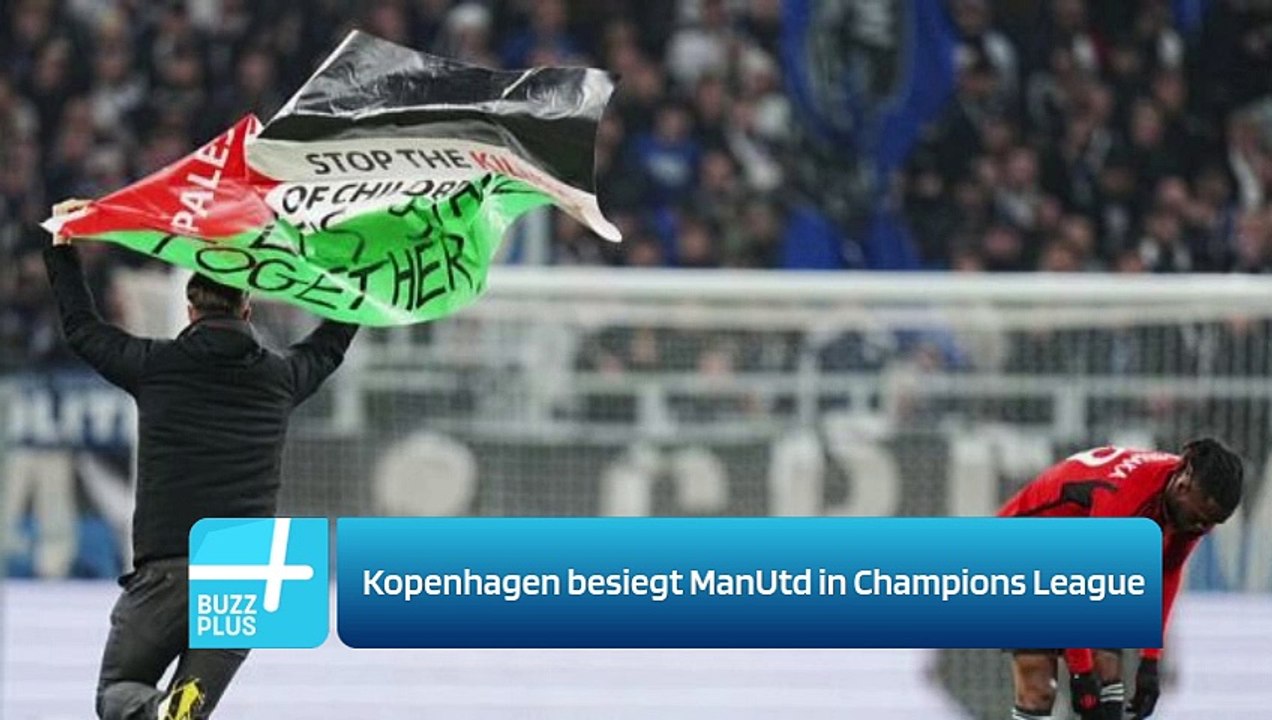 Kopenhagen besiegt ManUtd in Champions League