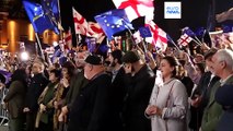 Georgianos celebram recomendação de Bruxelas com vista à adesão à UE