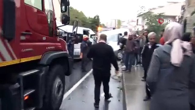 Kağıthane'de hatalı sollama ve hız kazaya neden oldu: 8 yaralı