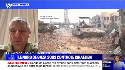 "Il y aurait au moins 2000 terroristes éliminés": un porte-parole de l'armée israélienne s'exprime sur BFMTV