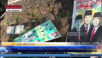 Aturan Sosialisasi Peserta Pemilu 2024 Banyak Dilanggar, Bawaslu Kab. Sukabumi Angkat Bicara