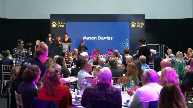 Mason Davies named Inspirational Young Person of the Year at the Guide Dogs People Awards