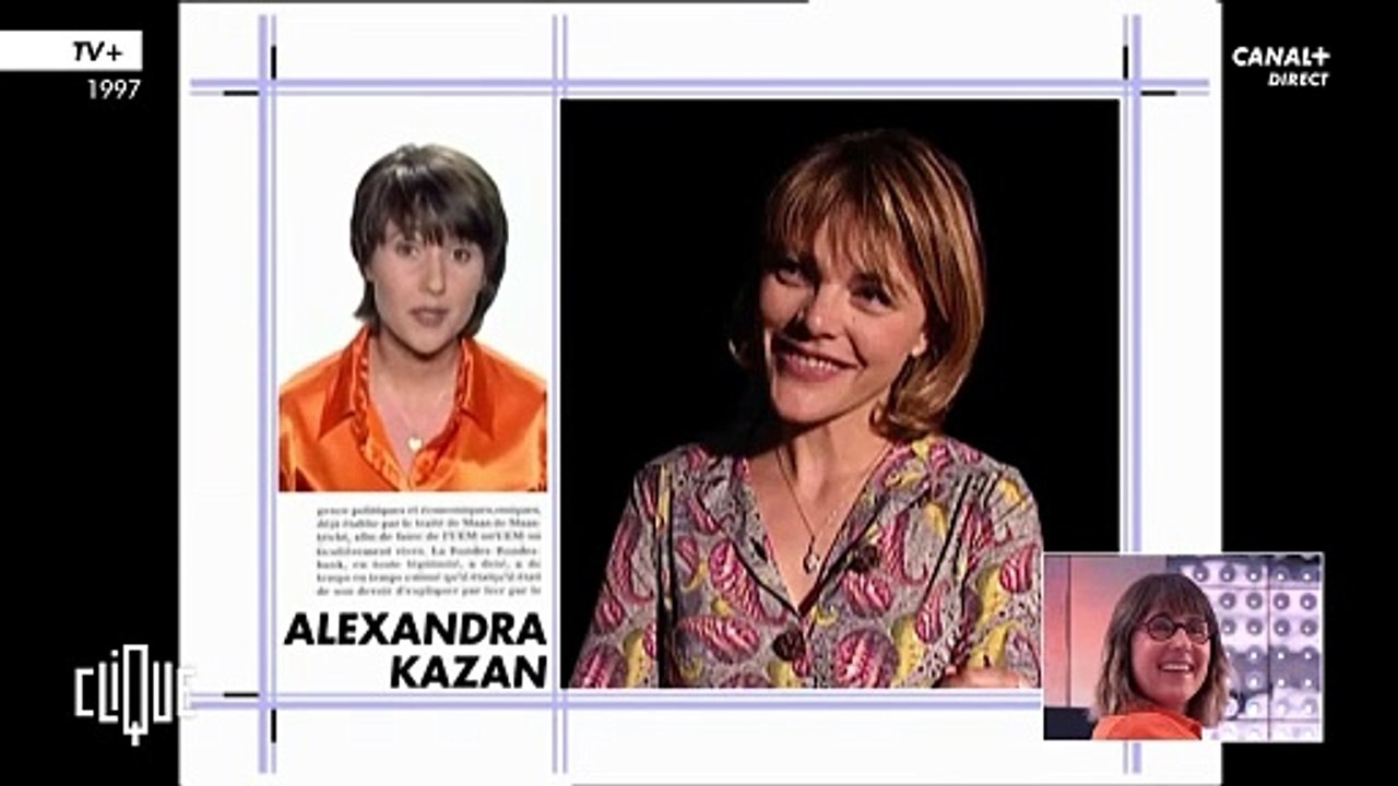 La productrice Alexia Laroche-Joubert surprise dans "Clique" sur Canal Plus en redécouvrant sa première chronique à la TV: "J'avais oublié que j'avais fait ça" - Regardez