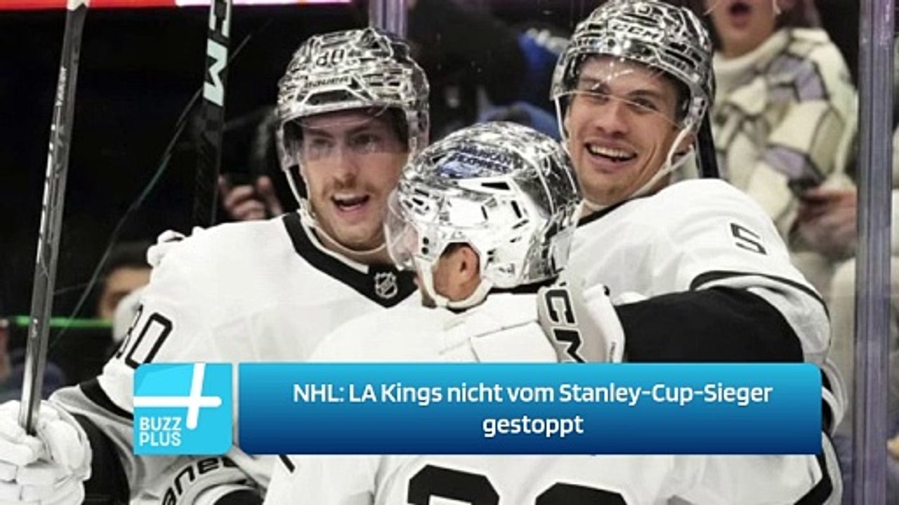 NHL: LA Kings nicht vom Stanley-Cup-Sieger gestoppt