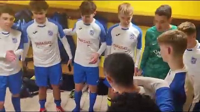 Nos U18 toujours en forme s'imposent à Ensisheim (0-3) et montent à la 2ème place du classement !