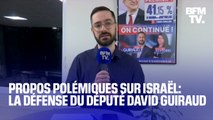 Propos polémiques sur Israël: la défense du député insoumis David Guiraud