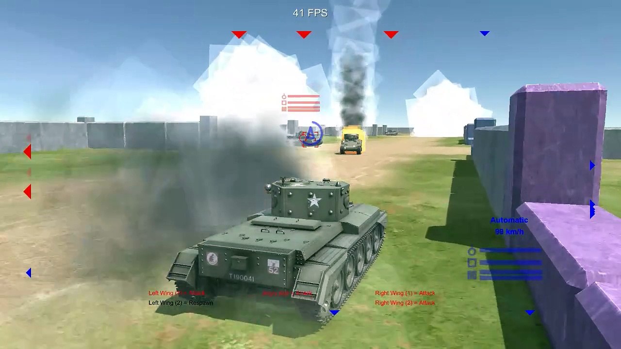 Tank Warfare - Beta Version 0.0.1 - Video