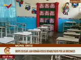 Bricomiles rehabilita el Grupo Escolar Juan Germán Roscio Nieves del estado Guárico