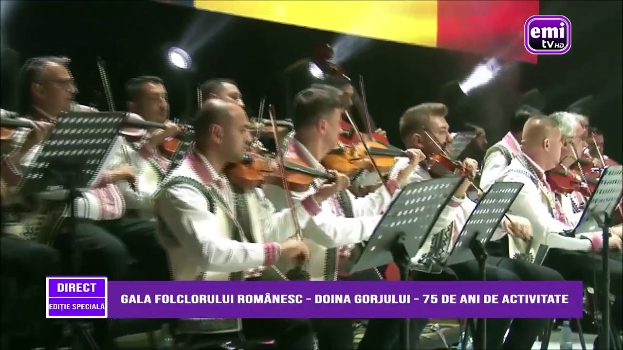 Floarea Calota - Spectacol aniversar Ansamblul artistic profesionist Doina Gorjului - 75 de ani de activitate (Sala Palatului - 08.11.2023)
