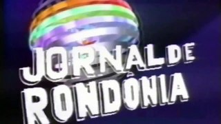 Abertura: Jornal de Rondônia (TV Rondônia 1992-96)
